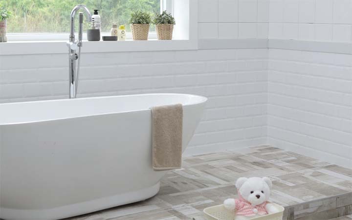 Fill Gap Between Tub And Floor Tile, 1 Inch Gap Between Tub And Floor Tile