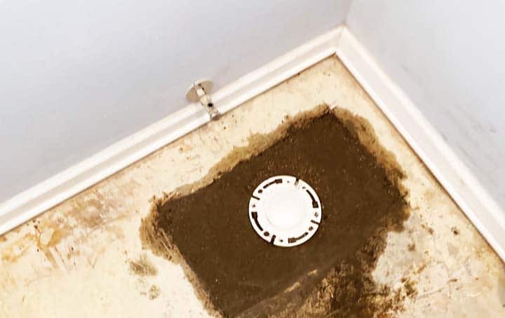 moving a toilet few inches for changing toilet flange