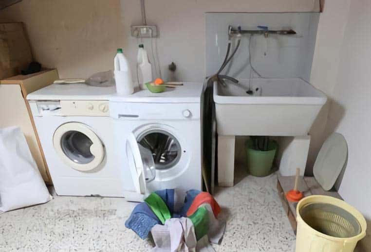 Washing Machine Drains Into Sink